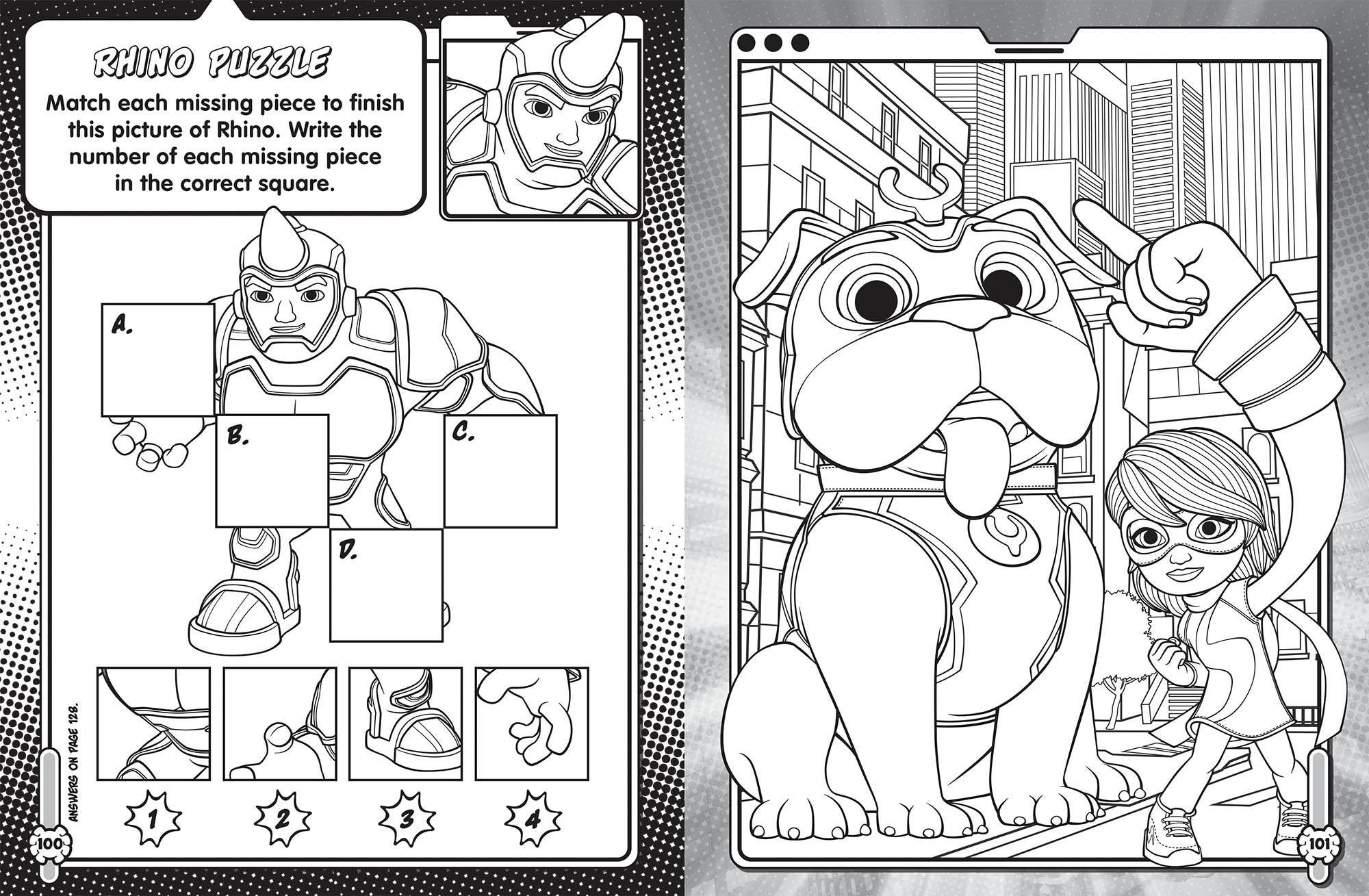 Spidey and His Amazing Friends - Jumbo Colouring Book — inside page 2