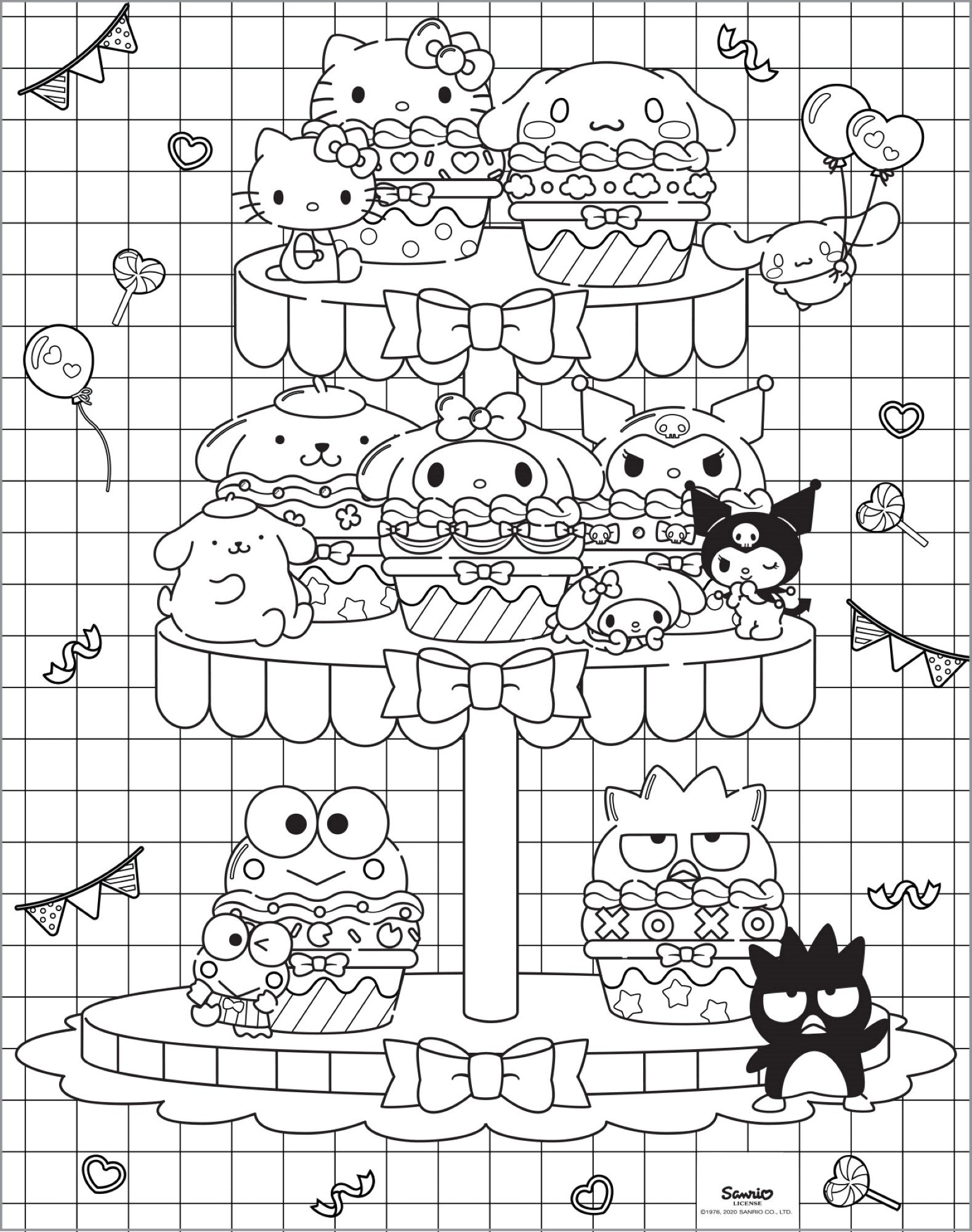 Hello Kitty and Friends - Gallery Wall Art — inside page 2