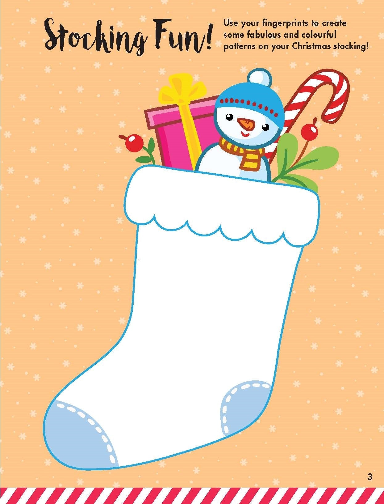 Finger Print Art - Christmas — inside page 1