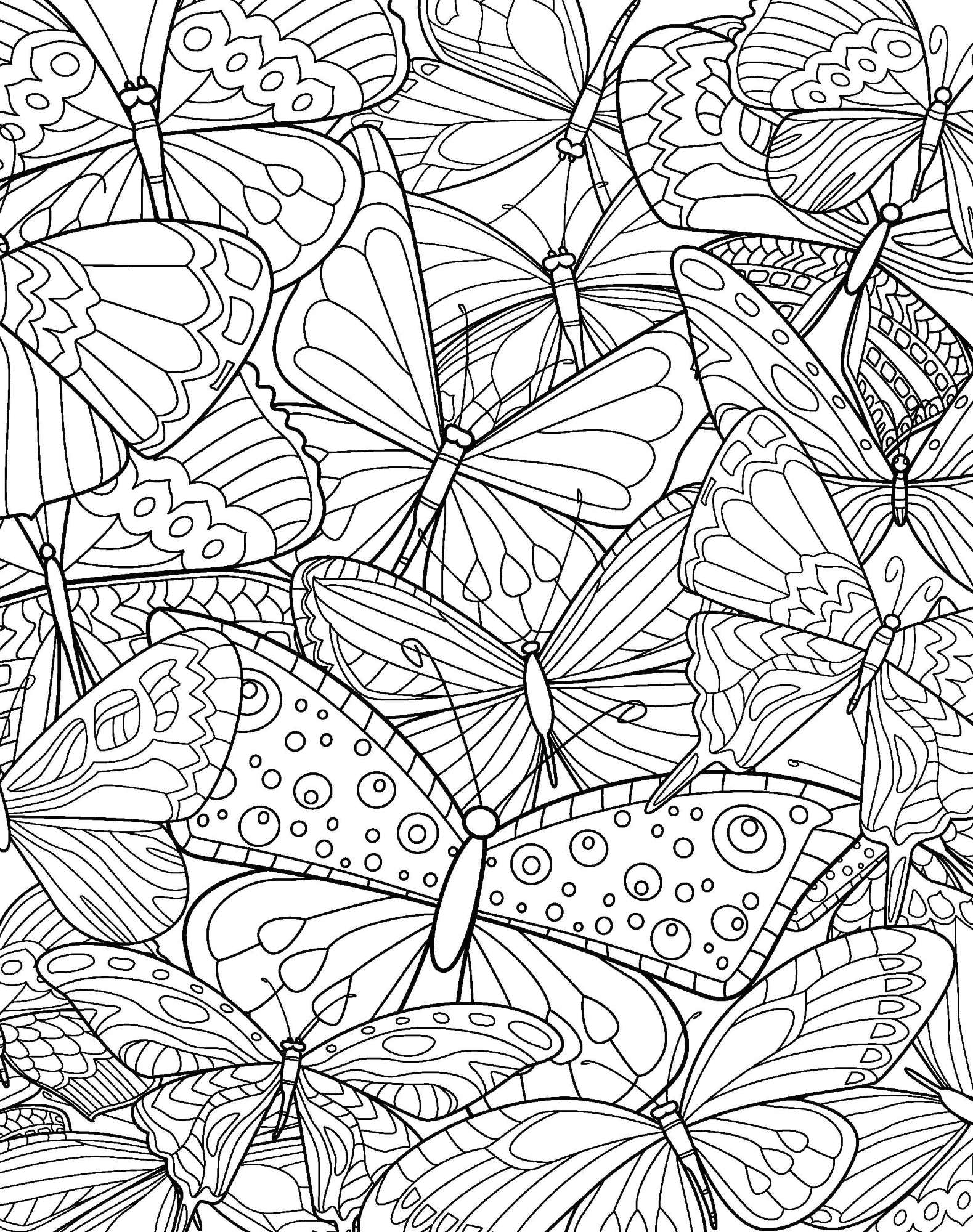 Mindful Poster Art - Beautiful Butterflies — inside page 2