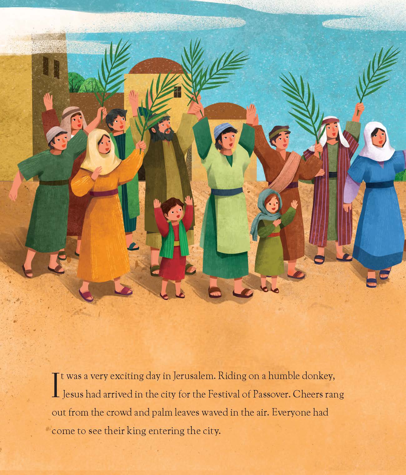 The Easter Story — inside page 1