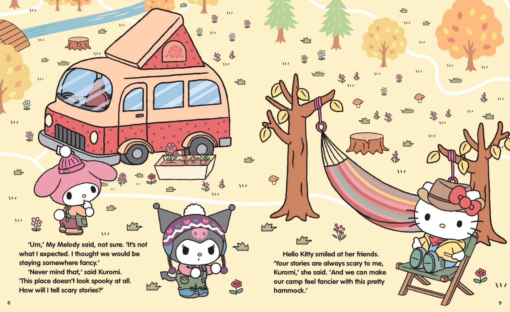 Hello Kitty and Friends - Collect-Me Book - Camping Surprise — inside page 5