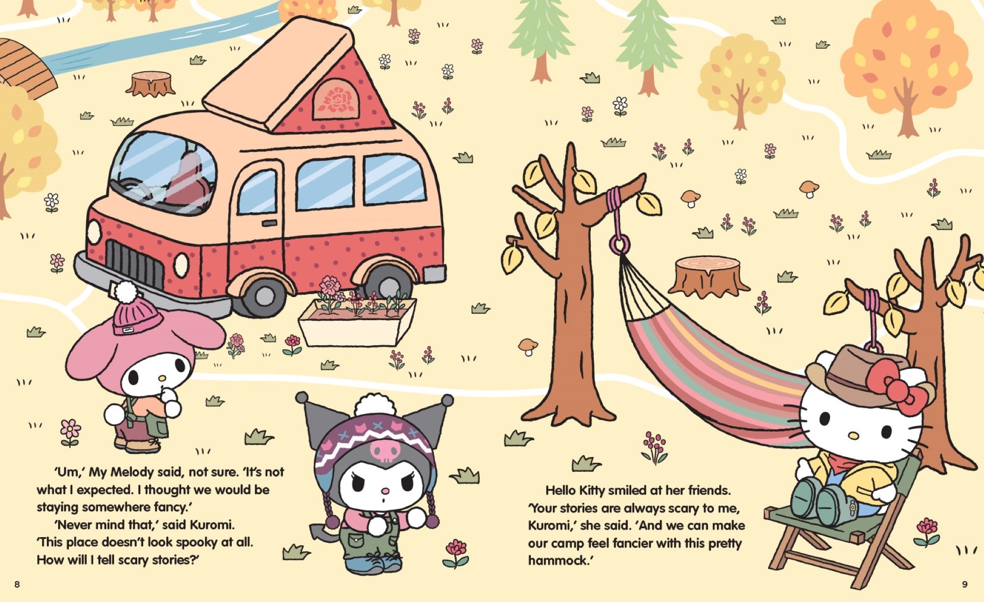 Hello Kitty and Friends - Collect-Me Book - Camping Surprise — inside page 5