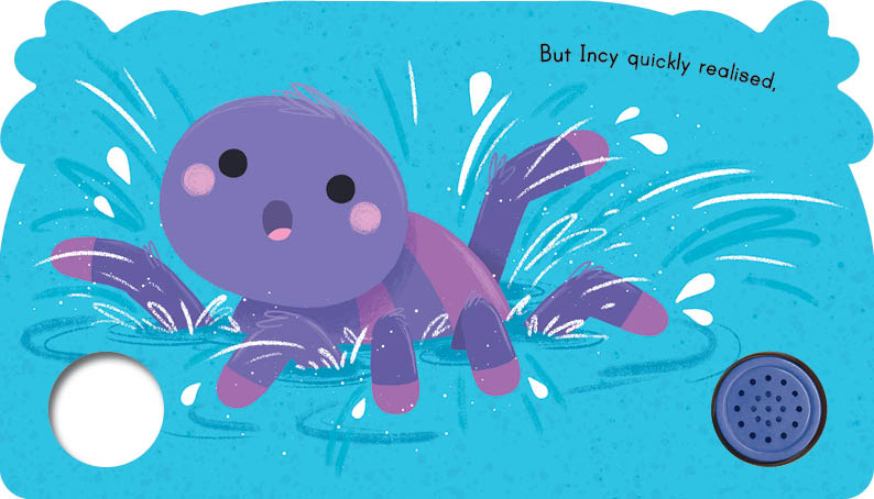 1-Button Sound Book - Incy Wincy Spider