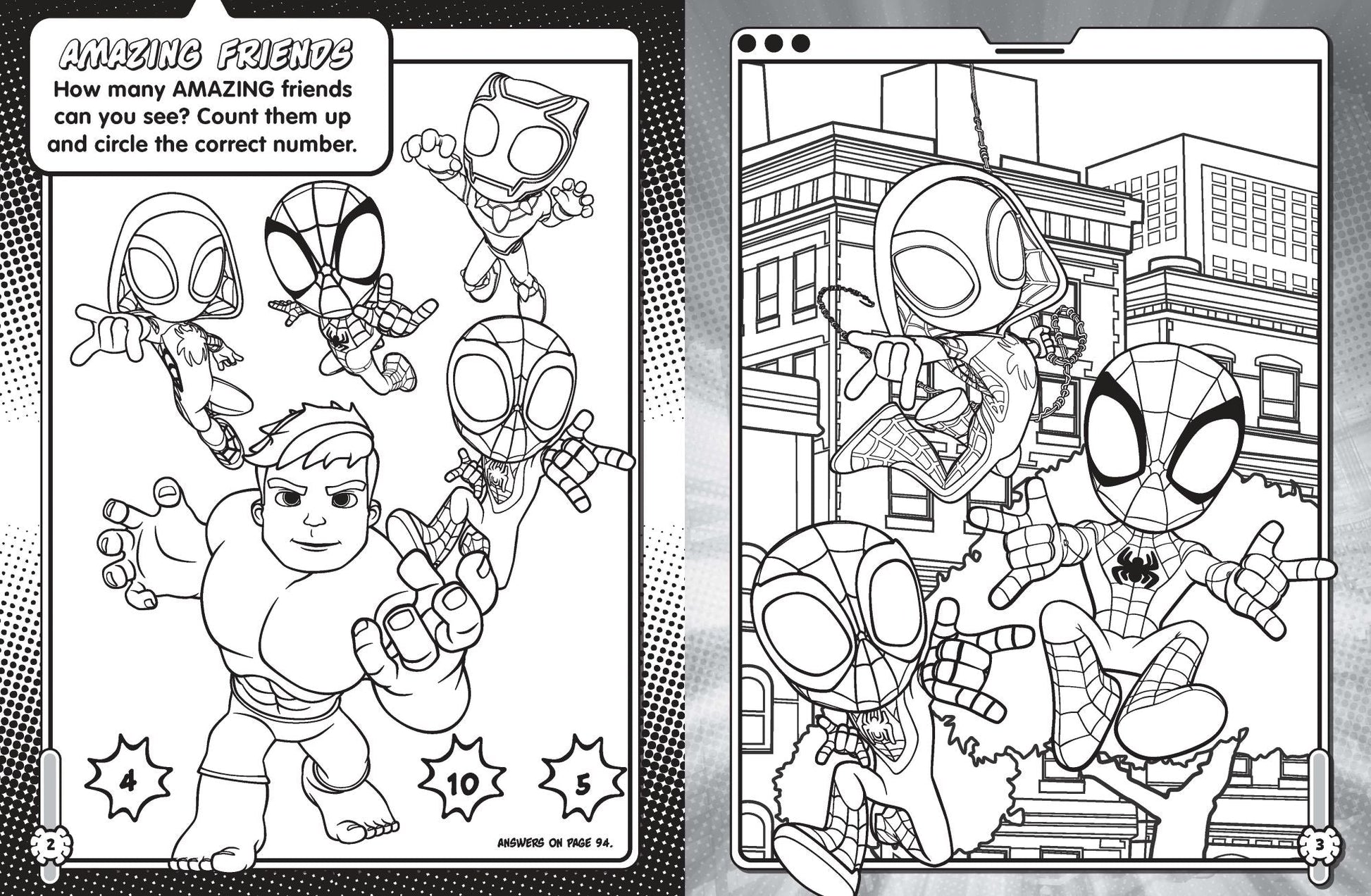 Spidey and His Amazing Friends - Activity Bag — inside page 6