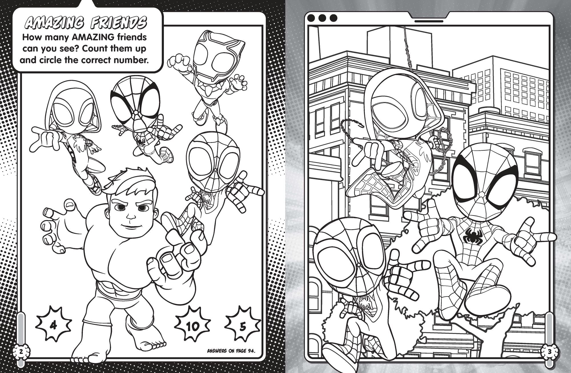 Spidey and His Amazing Friends - Activity Bag — inside page 6