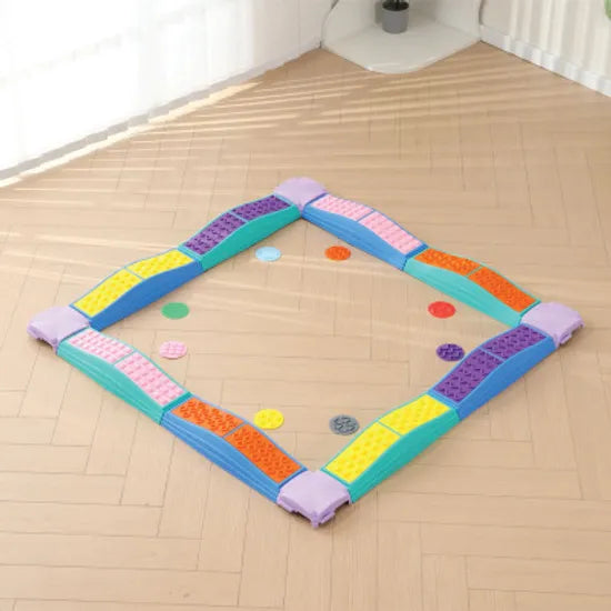 Tactile Balance Stones & Beams - 20 Pieces