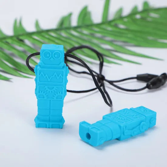 Silicone Chewable Necklaces - Set of 5