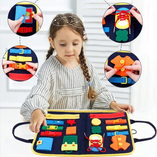 Sensory Practical Ability Busy Book
