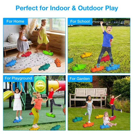 Crocodile Balance Stones - Pack of 6