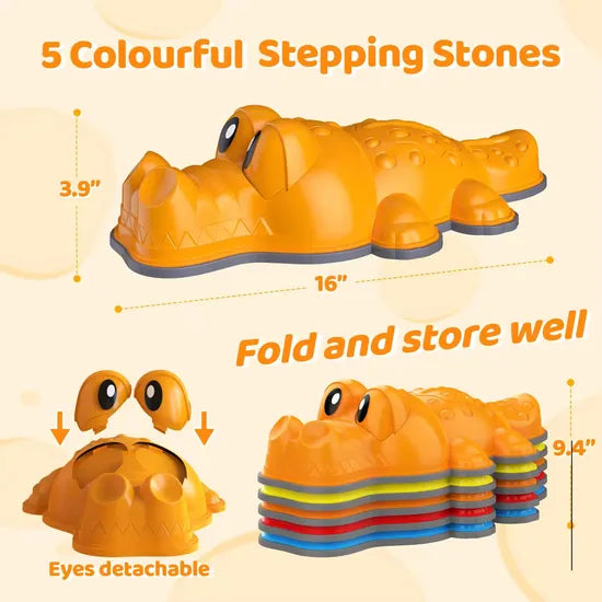 Crocodile Balance Stones - Pack of 6
