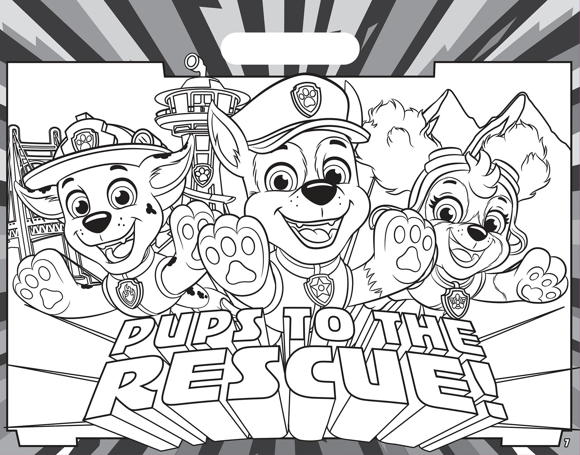 PAW Patrol - Giant Activity Pad - To the Rescue! — inside page 4