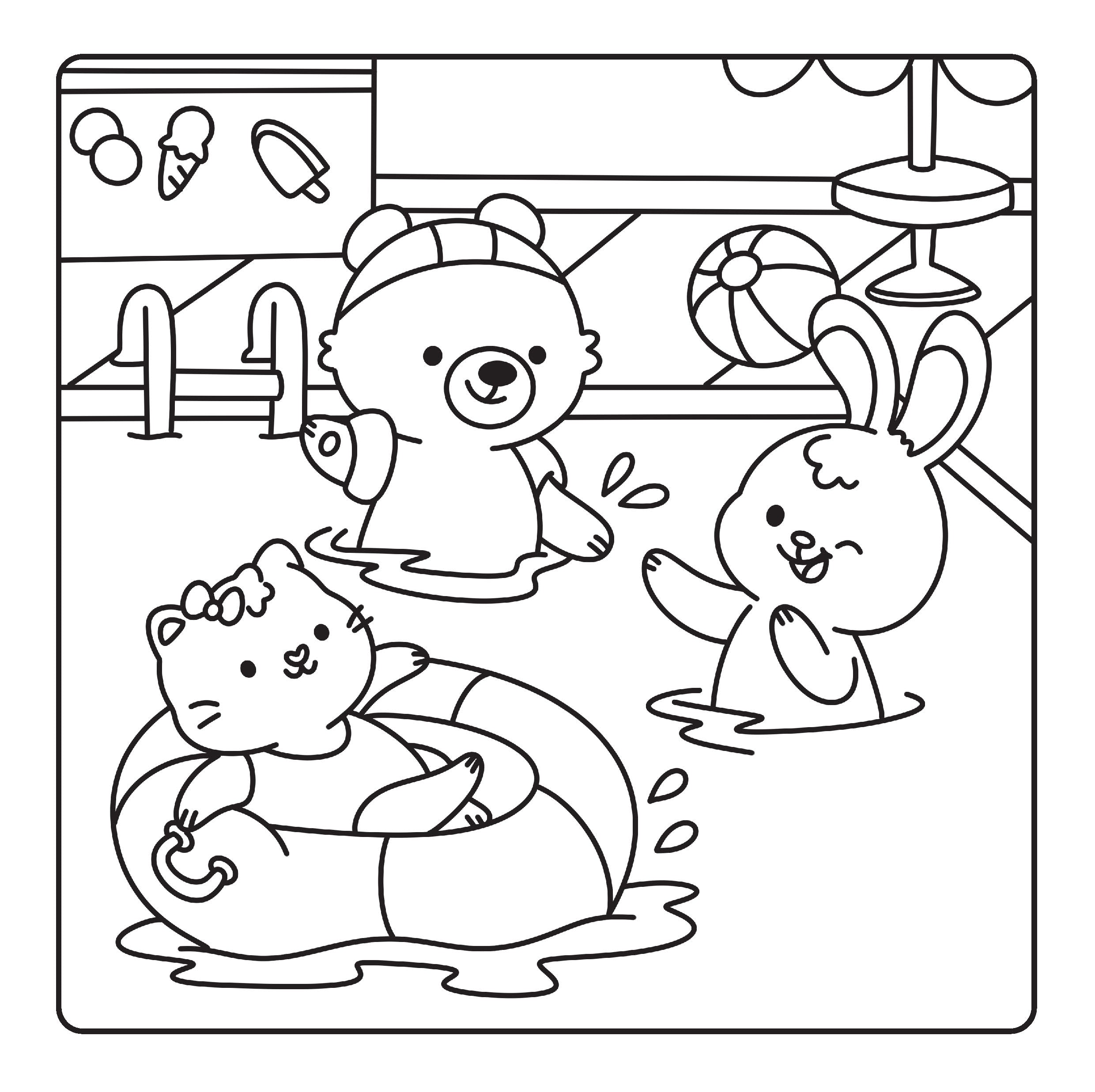 Happy Days - Happy Cuties Cosy Colouring Kit — inside page 5