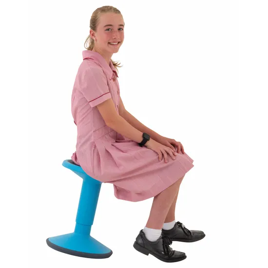 Ergerite Height Adjustable Flexi Stool - Blue