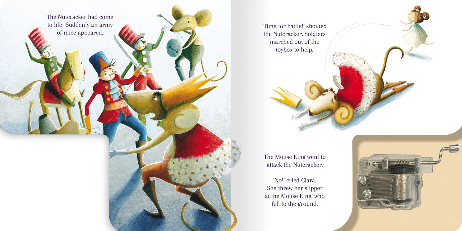 Wind-Up Music Box Book - The Nutcracker (Small format) — inside page 3