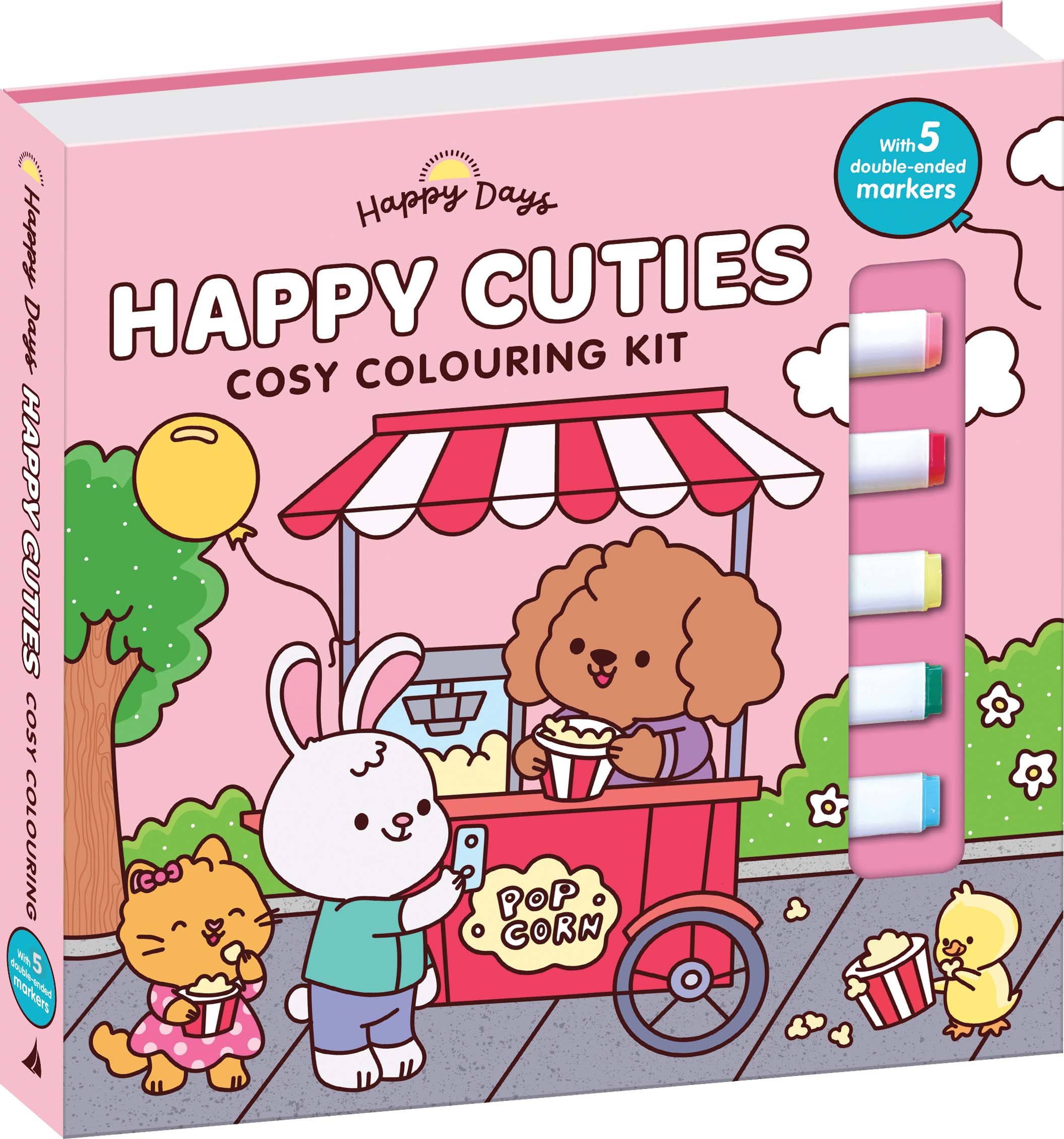 Happy Days - Happy Cuties Cosy Colouring Kit