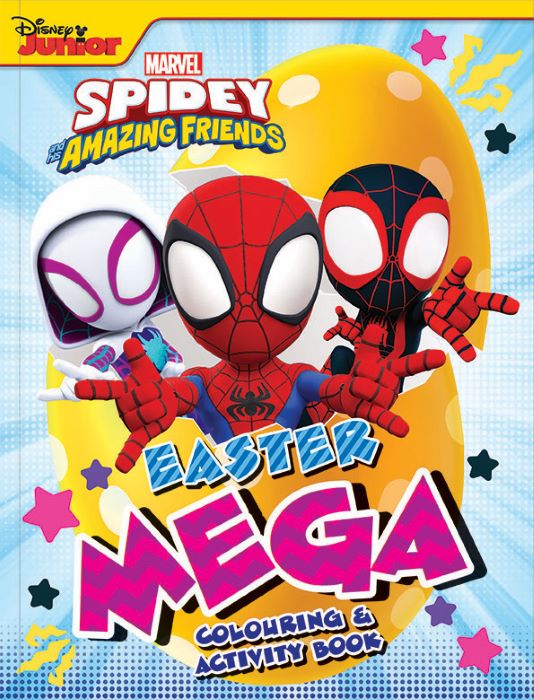 Spidey and His Amazing Friends - Mega Colouring Book  Easter