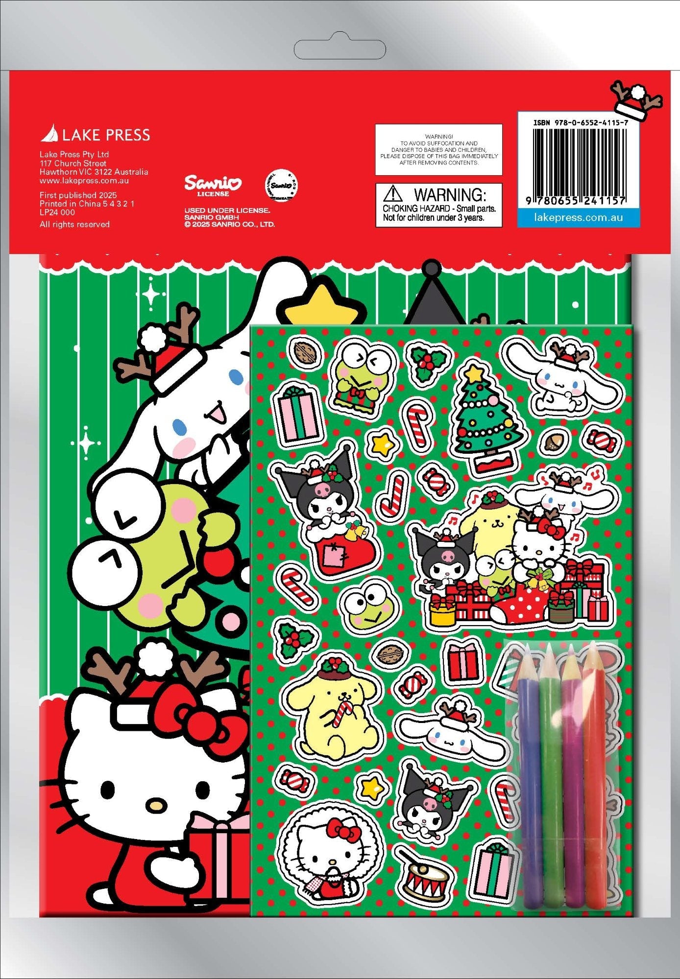 Hello Kitty and Friends - Festive Fun Pack — inside page 1