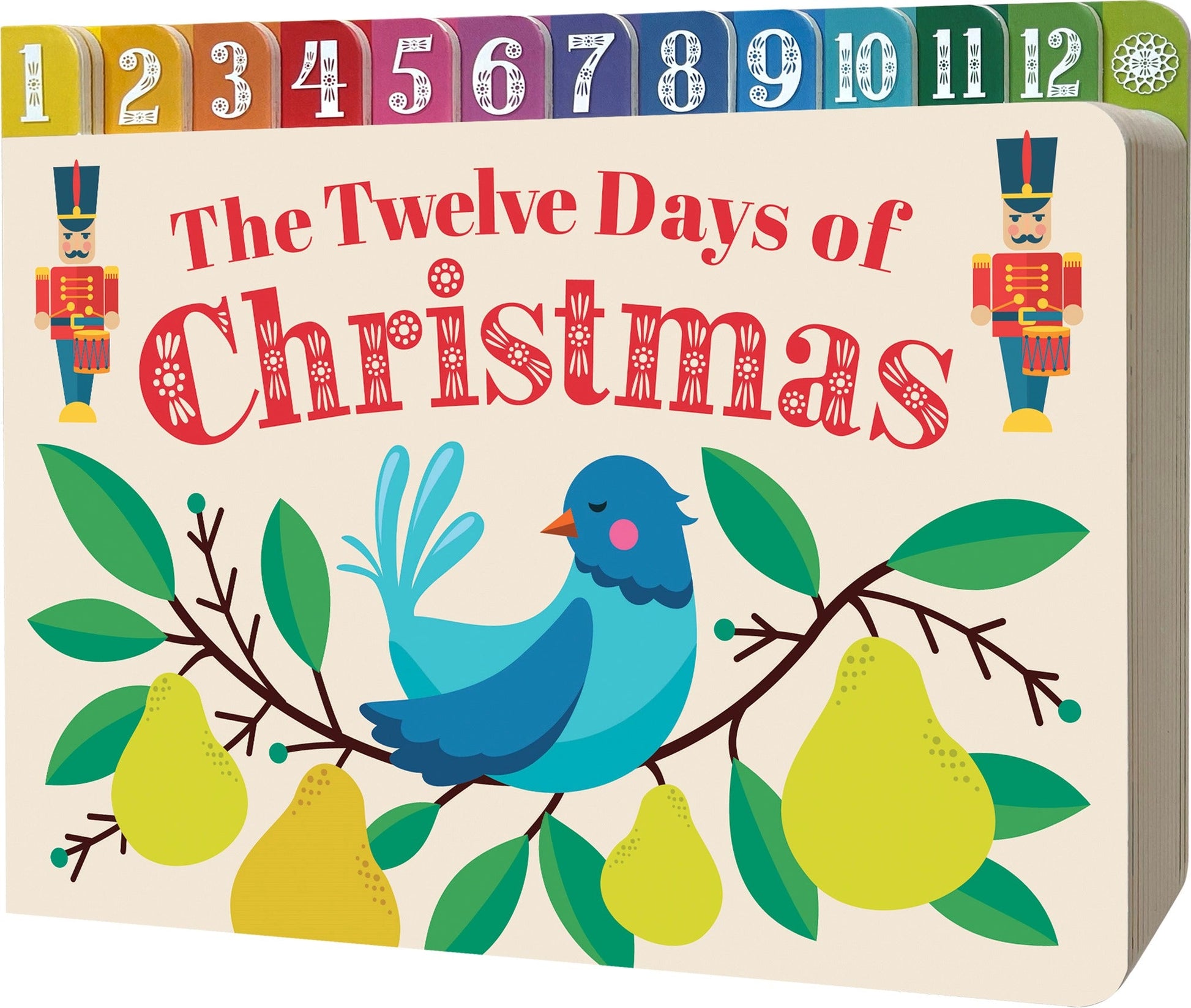 Chunky Tabbed Board Book - The Twelve Days of Christmas