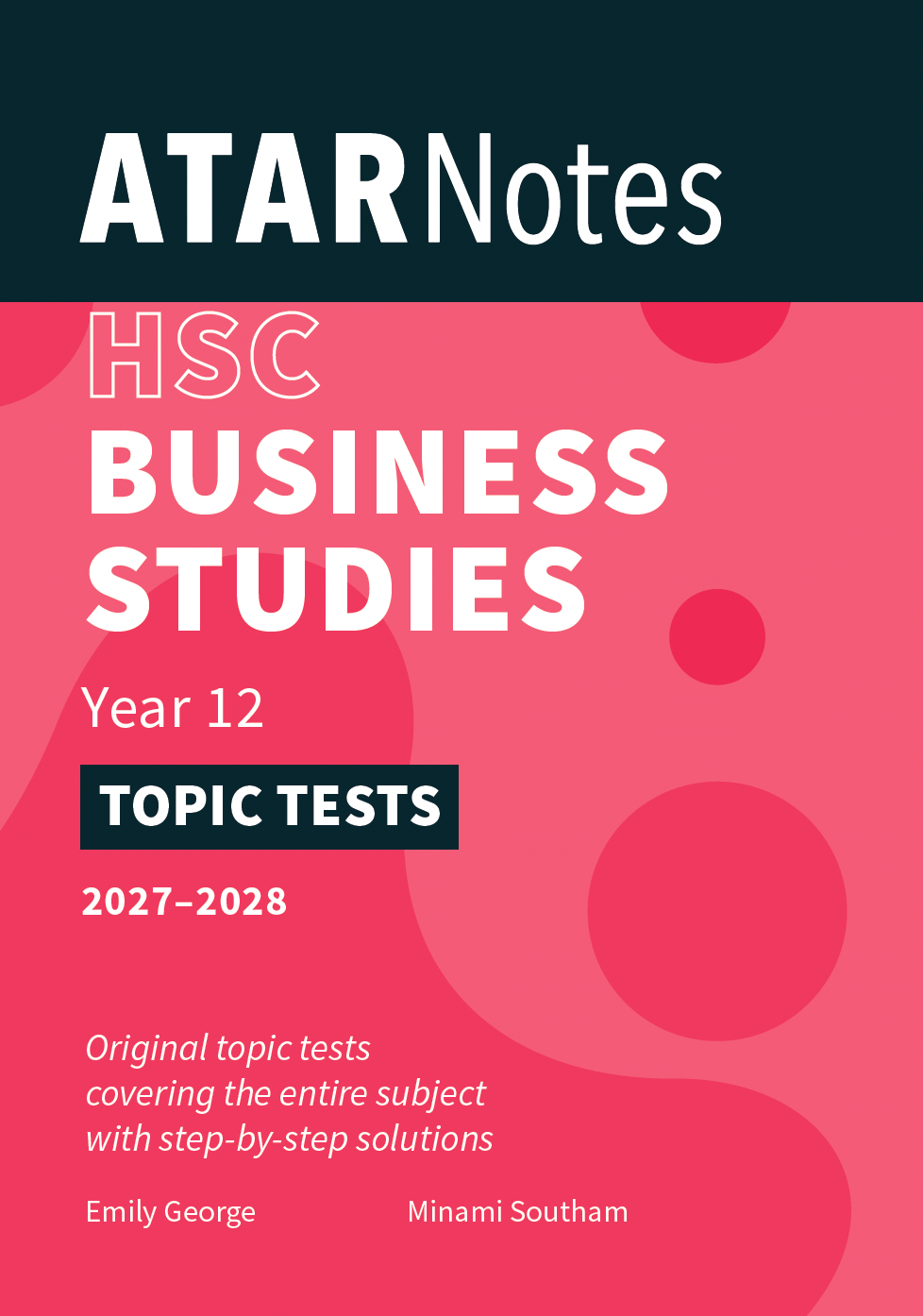 ATAR Notes HSC Year 12 Business Studies Topic Tests (2027-2028)