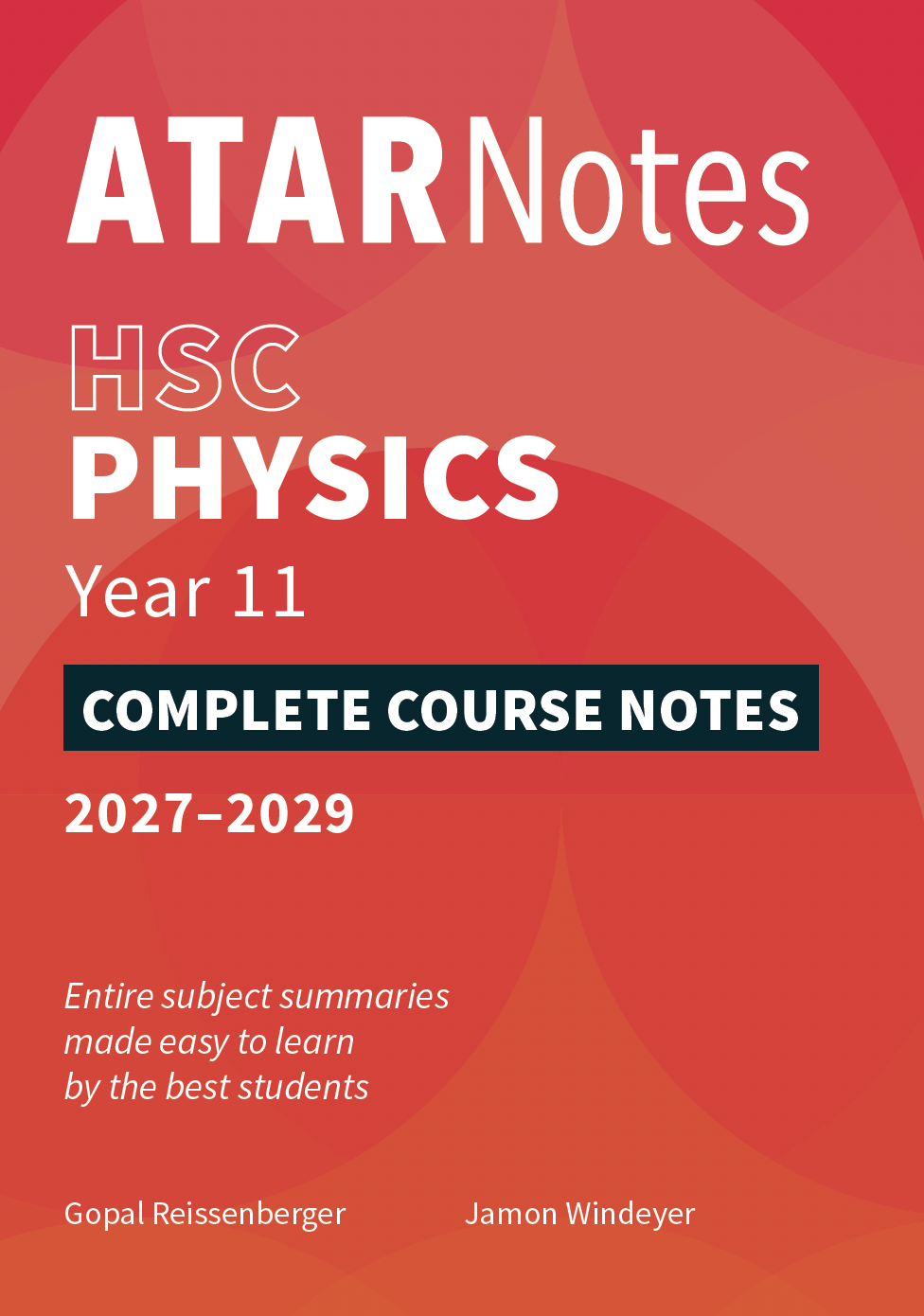 ATAR Notes HSC Year 11 Physics Complete Course Notes (2027-2029)