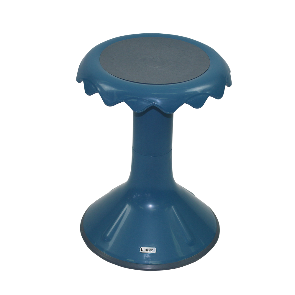 Bloom Stool - 310mm Height - Blue