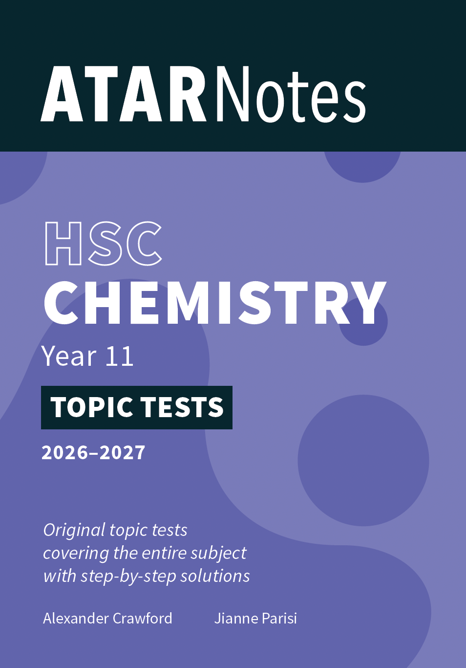 ATAR Notes HSC Year 11 Chemistry Topic Tests (2026-2027)