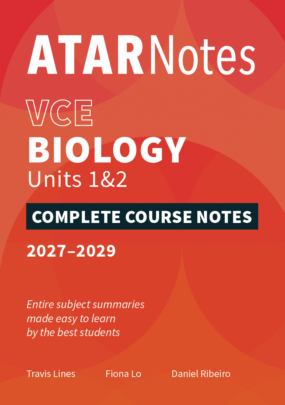 ATAR Notes VCE Biology 1&2 Complete Course Notes (2027-2029)