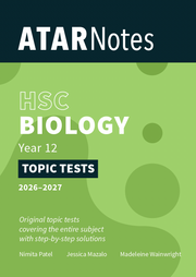 ATAR Notes HSC Year 12 Biology Topic Tests (2026-2027)