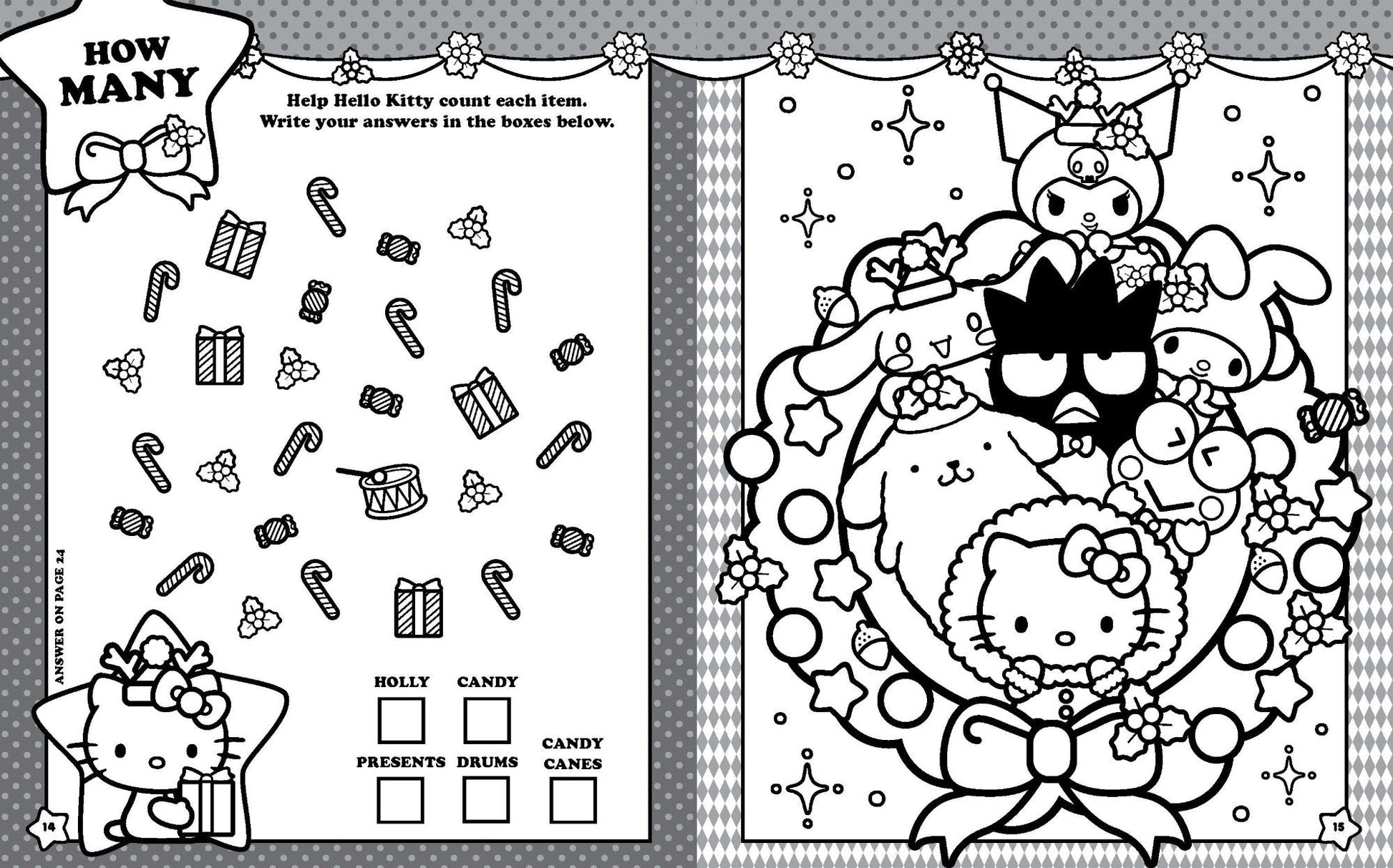 Hello Kitty and Friends - Festive Fun Pack — inside page 4
