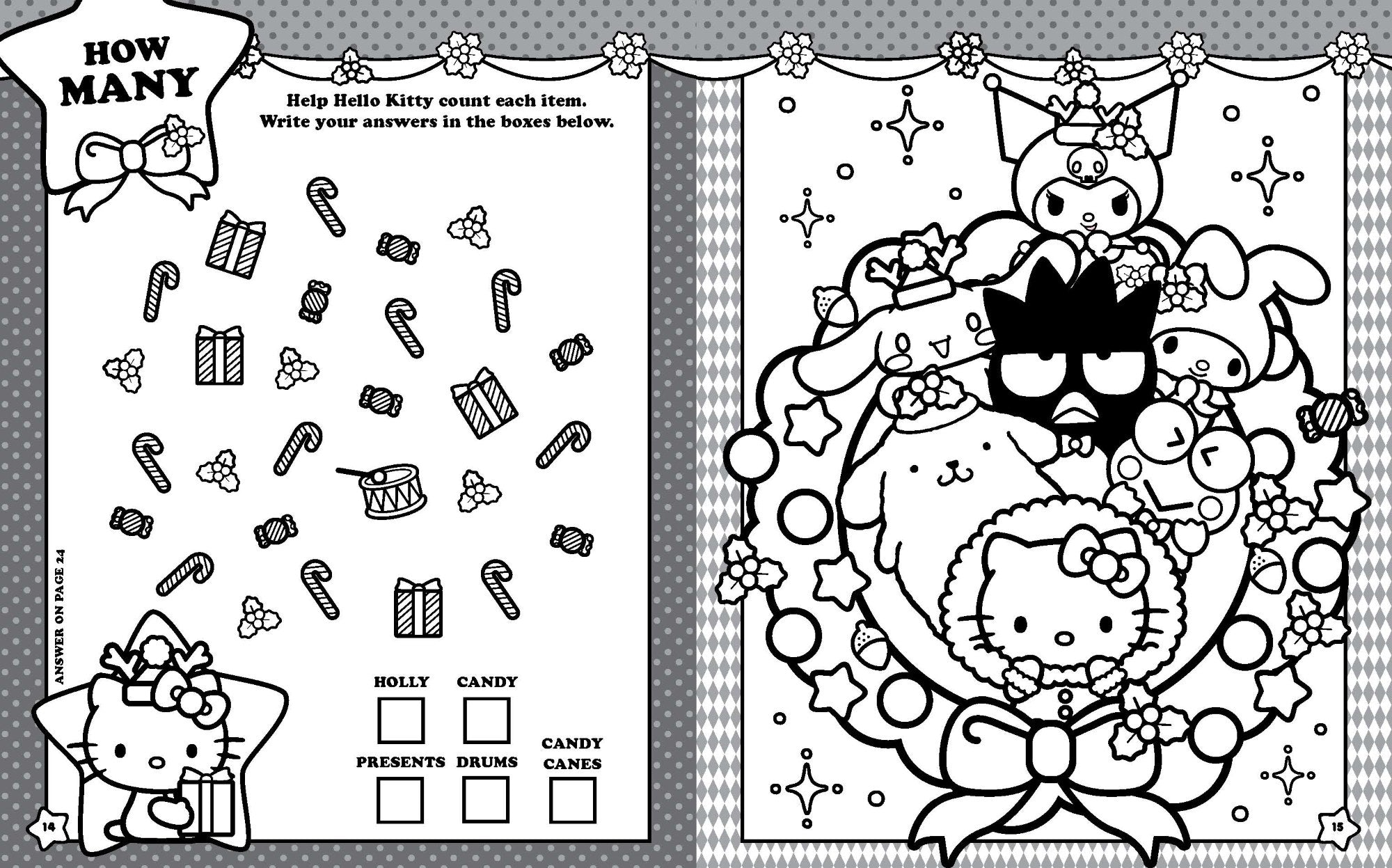 Hello Kitty and Friends - Festive Fun Pack — inside page 4