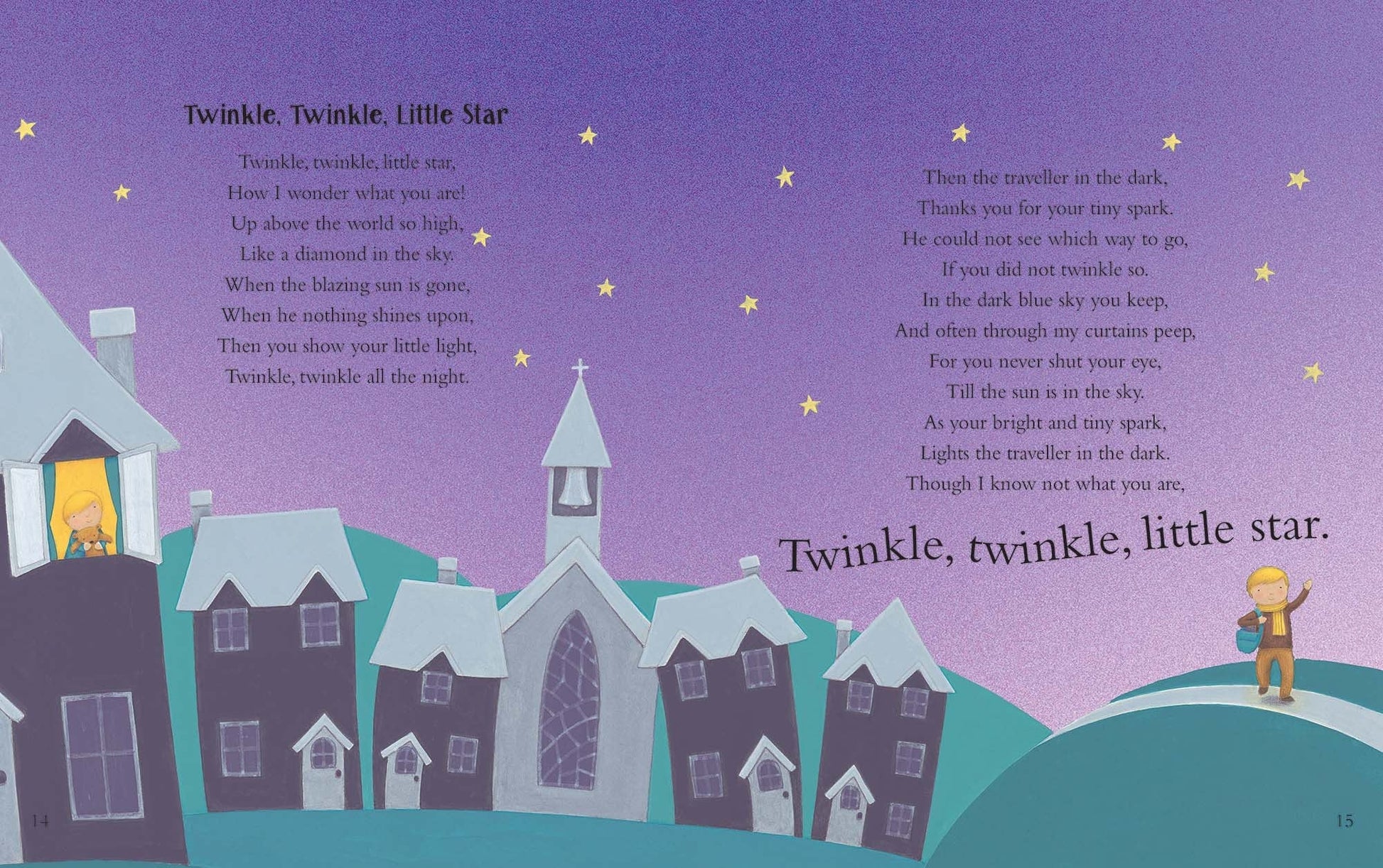 A Treasury of Lullabies and Stories — inside page 1