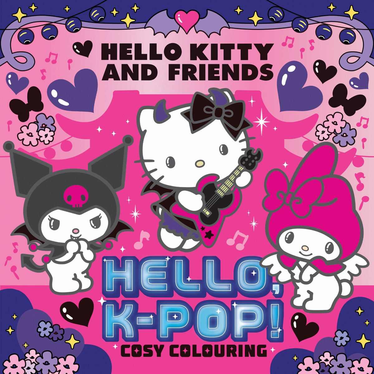 Hello Kitty and Friends - Hello, K-Pop! Cosy Colouring Book