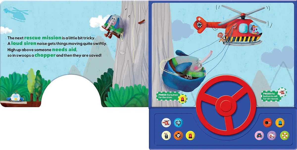 Steering Wheel Sound Book - Rescue