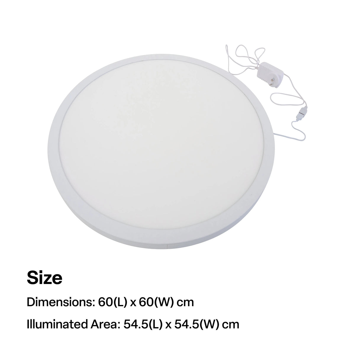 Round Colour Changing Light Panel - 60cm