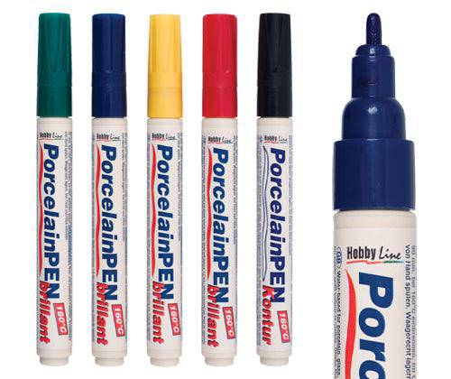 Porcelain Markers - Colours