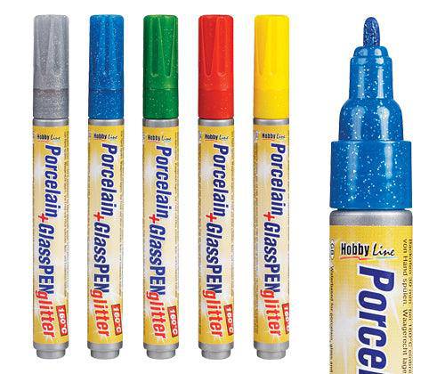 Porcelain & Glass Glitter Pens