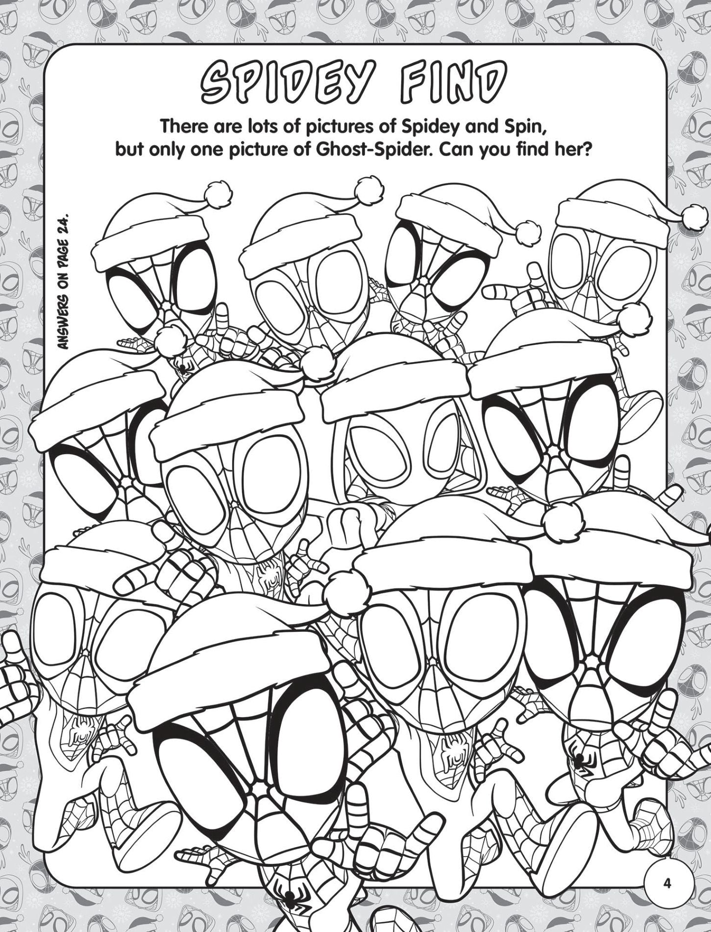 Spidey and His Amazing Friends - Activity Kit - Christmas — inside page 7