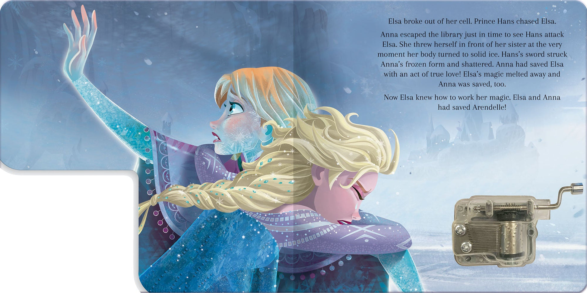 Disney Frozen - Wind-Up Music Box Book — inside page 5