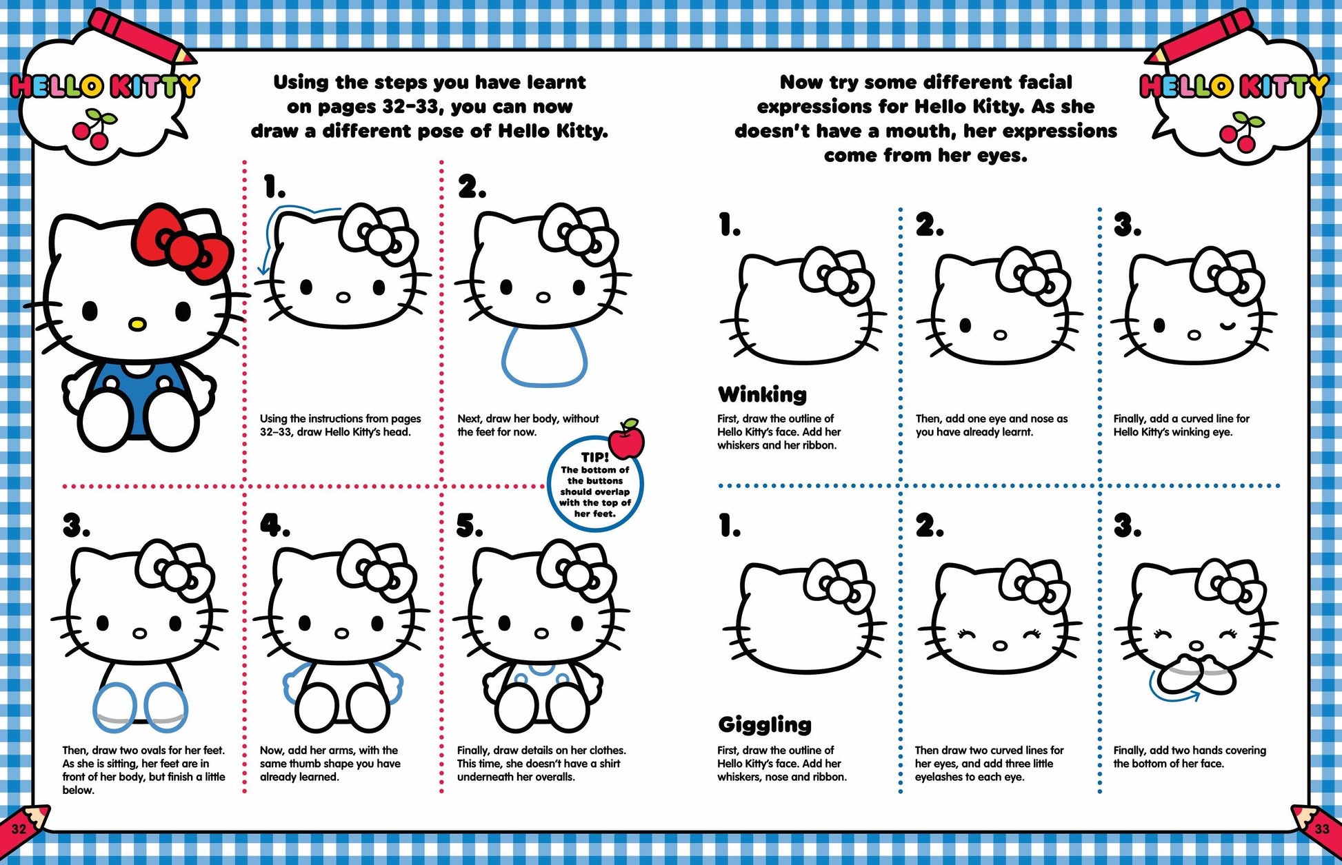 Hello Kitty and Friends - How to Draw — inside page 2