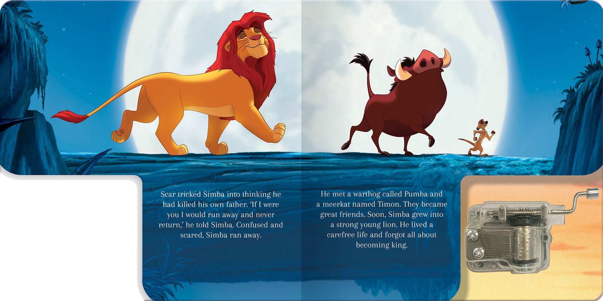 Disney The Lion King - Wind-Up Music Box Book — inside page 3