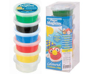 Paper Magiclay - 240g (Canister of 6): Assorted Colours