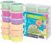 Paper Magiclay Neon - 240g Pack of 12