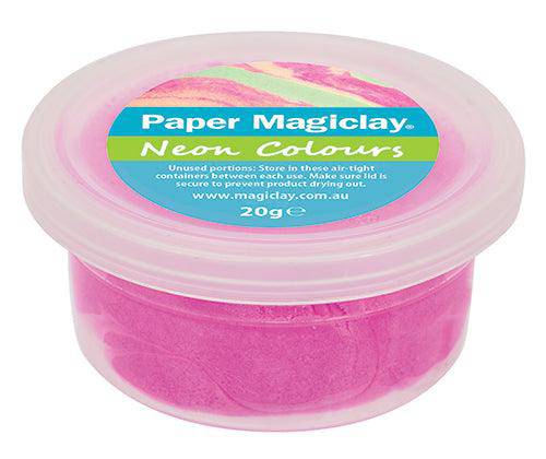 Paper Magiclay Neon - 240g Pack of 12