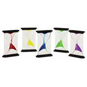Reverse Sand and Liquid Timers - Set of 6