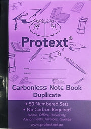 Protext Carbonless Duplicate Book (Pack of 5)
