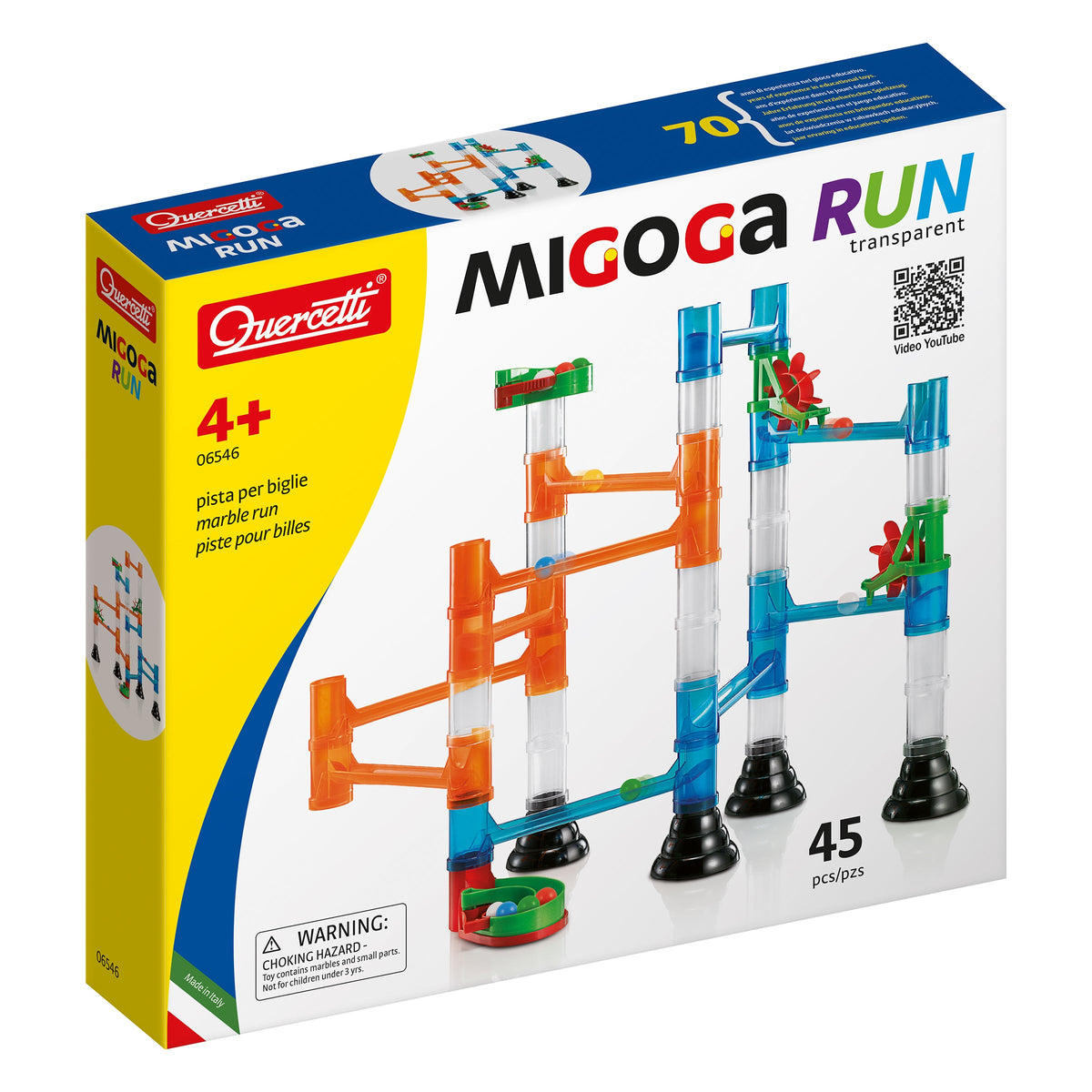 Quercetti - Migoga Marble Run Transparent