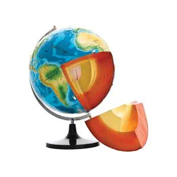 Model of Earth's internal structure - 32cm