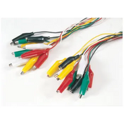 Alligator Clips with Lead Wire PK10