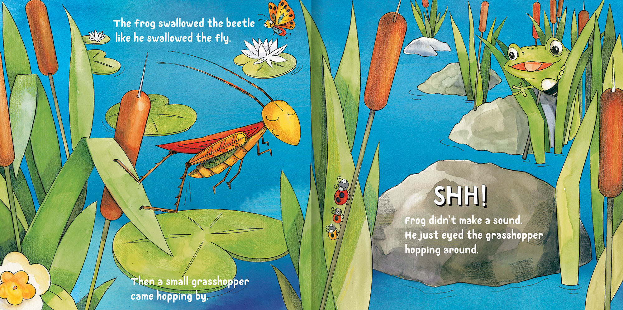 The Icky Sticky Frog — inside page 5